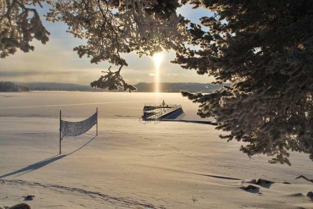 Leksand Strand Camping Och Resort المظهر الخارجي الصورة